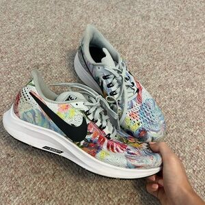 Nike Women's Colorful Floral Sneakers